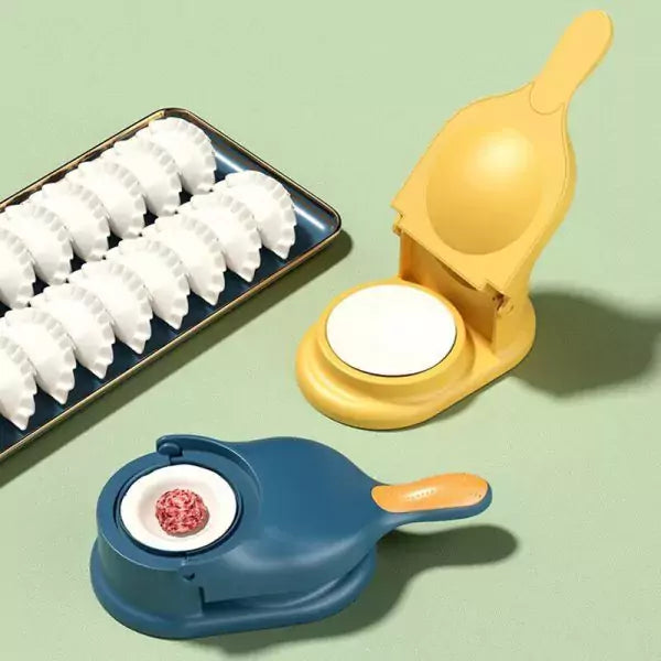 2-in-1 Dumpling & Samosa Maker – Fast Dough Folding Kitchen Gadget