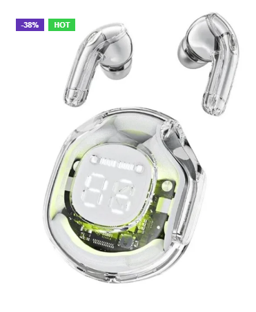 Rechargeable wireless earbuds for Android and iOS users in UAE"