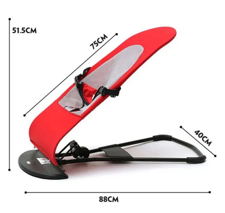 ZyaraBaby™ Adjustable Baby Bouncer Chair – 3-in-1 Foldable Seat | 50% OFF | توصيل سريع في الإمارات