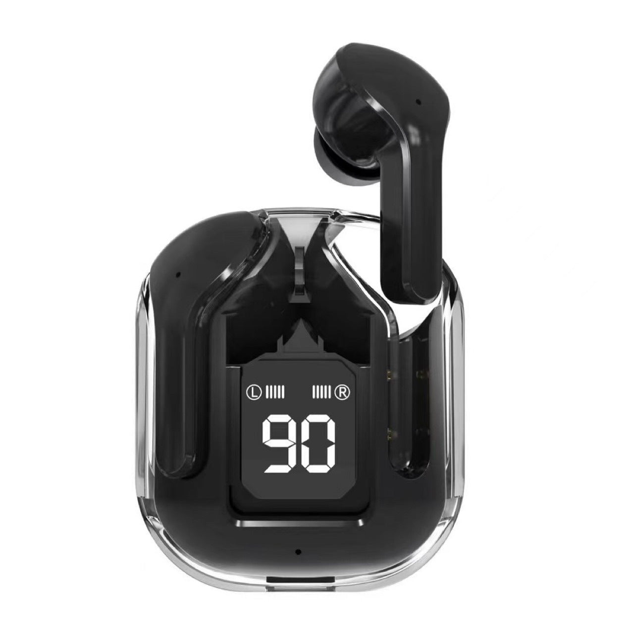 T6 Crystal Wireless Earbuds UAE – Waterproof Bluetooth 5.3 Earphones with LED Display & Fast Charging