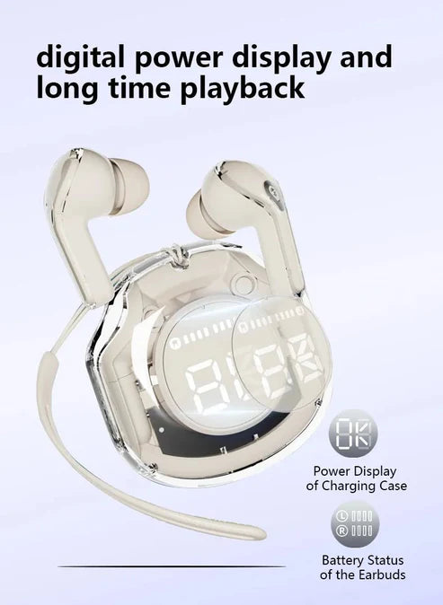 Crystal Clear T8 Earbuds 2 days Free Cash On Delivery (UAE)